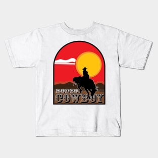 Rodeo Cowboy Kids T-Shirt